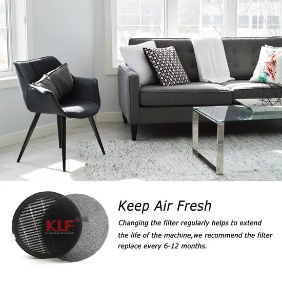 Universal Round Cooker Range Hood Charcoal Living Room Air Purifier Carbon Filter